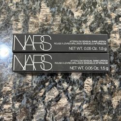 NEW NARS AFTERGLOW SENSUAL SHINE LIPSTICK IN TURNED ON OR IDOLIZED $17 Each!!