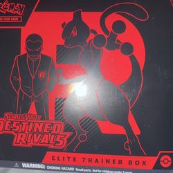 🔥 NEW Pokémon Scarlet & Violet: Destined Rivals ETB – Sealed! 🔥