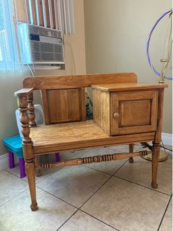 Vintage Wooden Desk Set