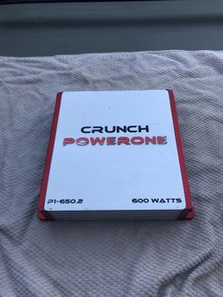 Crunch Power one 600wats