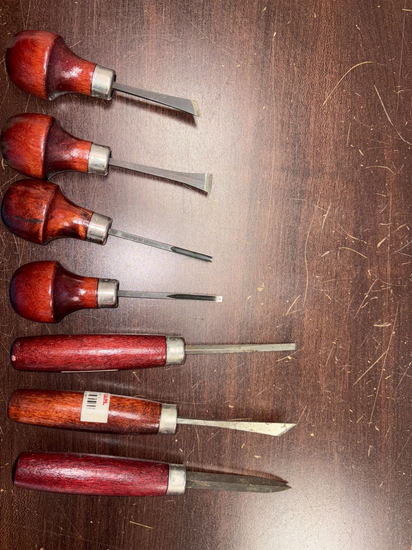 7 Piece Wood Carving Tool Set E.C. Lyons N.Y.