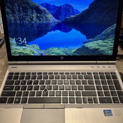 Excellent Condition - 15.6” HP EliteBook Laptop with SSD Drive