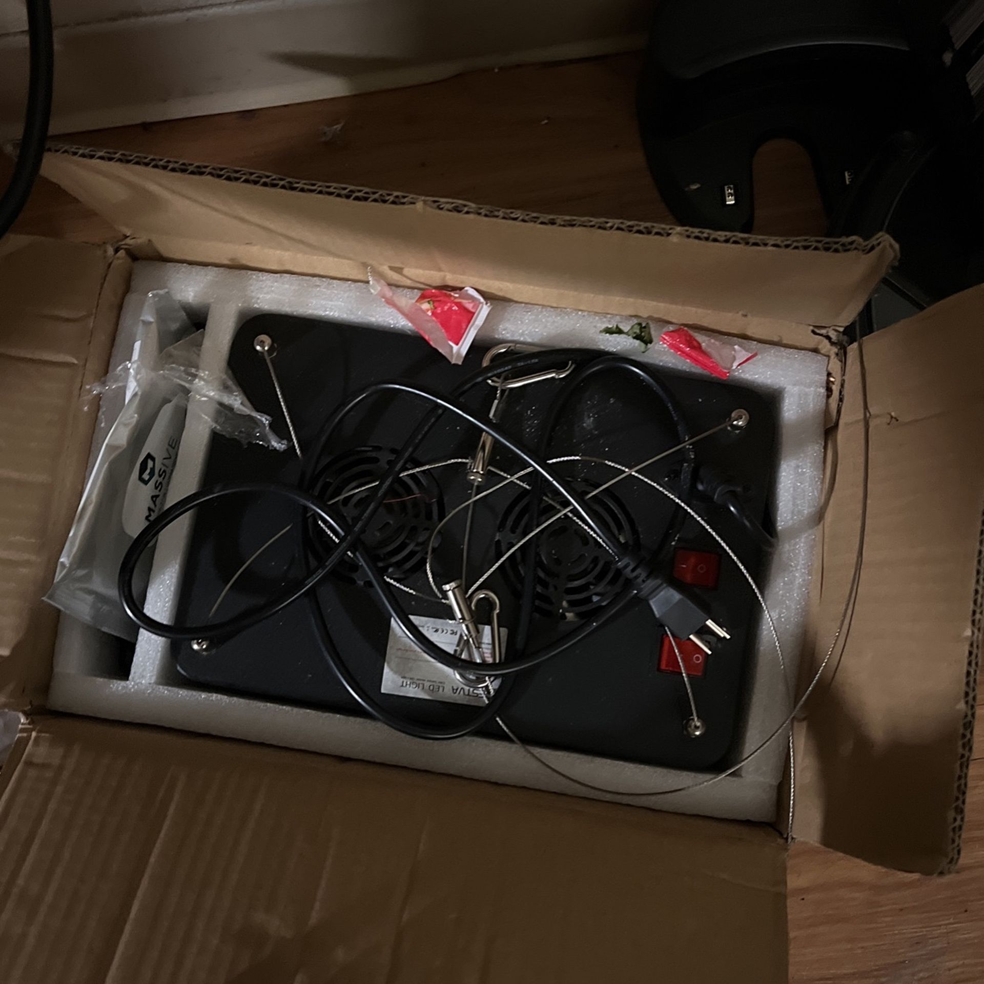 Ballast With 3 Grow Lights