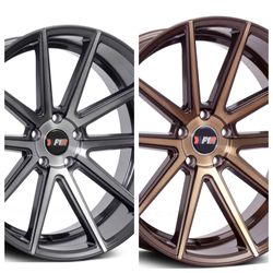 F1R 18 inch Rim 5x120 5x114 5x100 (only 50 down payment / no credit check )