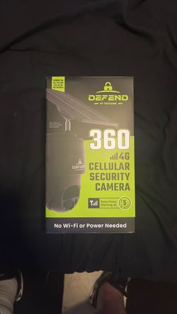Tactacam Defend 360 4G Cellular Security Camera