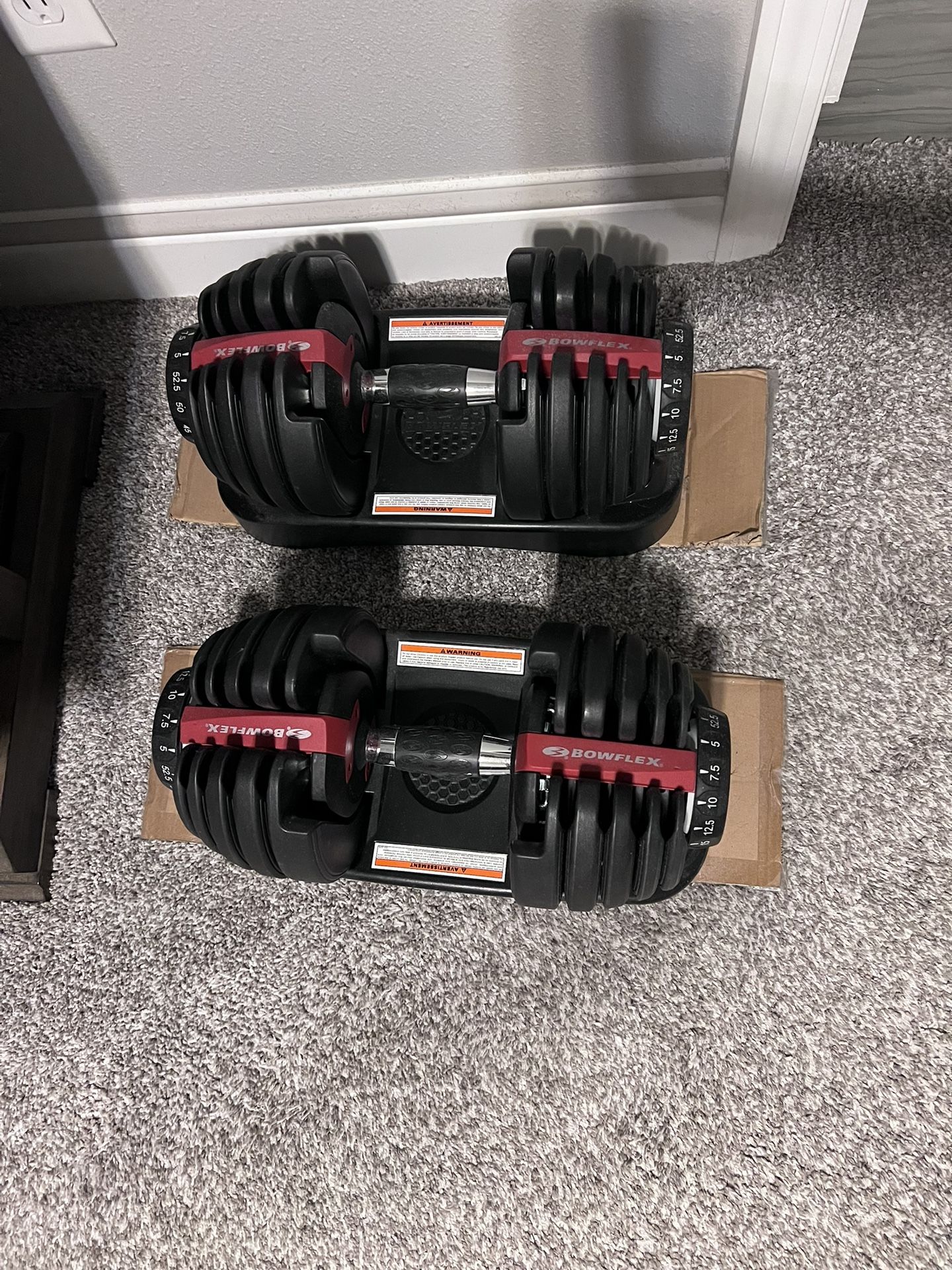 Bowflex SelectTech 552 Adjustable Dumbells