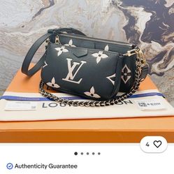 Louis Vuitton Empreinte Monogram Giant Multi Pochette Crossbody Bag