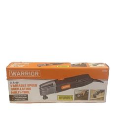 WARRIOR 2 AMP Variable Speed  Multi Tool 6 Speed 3 PC Blade set Included