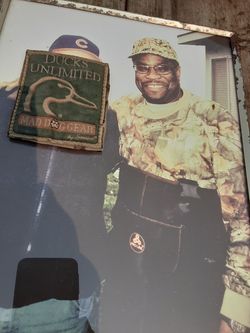 Dusty Baker in duck hunting waders uniform 8x10 very rare