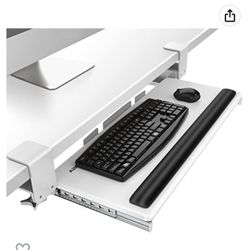 Above TEK LARGE keyboard White Tray 