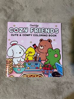 Cozy Friends: Cute & Comfy Coloring Book