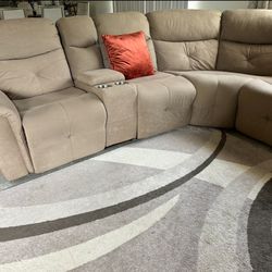 Sectional With 2 Recliner Chairs 