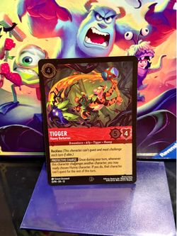 Tigger Hunny Barbarian Disney Lorcana Foil Promo 12/P4 Attack on the Vine