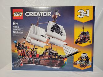 LEGO Creator 3 in 1 Pirate Ship Toy Set 31109