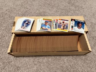 1986 Vintage Baseball Card Lot – 700+ Cards – MLB Stars & Collectibles