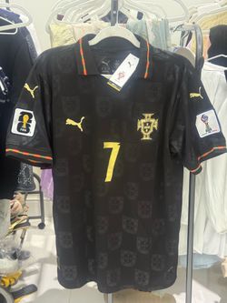 Portugal - Ronaldo - World Cup Logos - Size L-XL - $60
