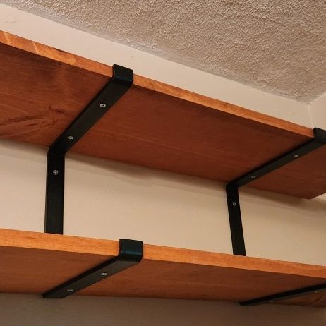 Custom Steel Shelf Brackets