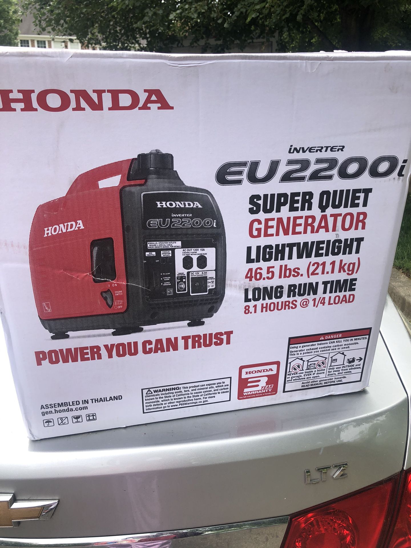 Honda generator NEW