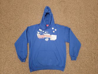 NFL New York Giants Hoodie 2007 NFC Champions Blue (Men's L)