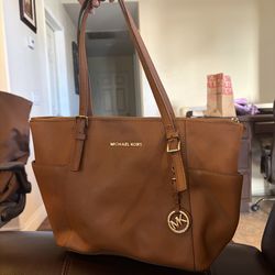 Brown Michael Kors bag large