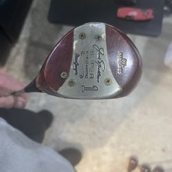 Rare Jack Nicklaus Super Eye O Matic MacGregor Persimmon Driver