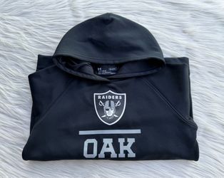 NFL Oakland Raiders Under Armour Pullover Hoodie Youth Size L