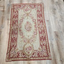 3.8x5.6 Hand Made Needlpoint 