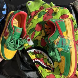 Concrete Boys AF1 & Bape Jacket 