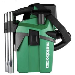 New Metabo HPT 18V Cordless Wet/Dry Vacuum, 1.6 Gallon HEPA Filter Vacuum, Powerful 74 CFM Airflow
