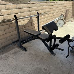 Weight Bench/ Squat Rack 