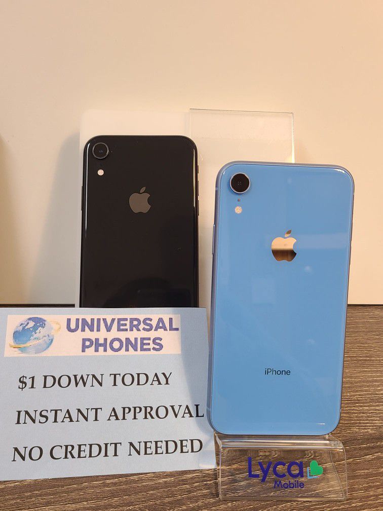 Apple Iphone XR 64gb Unlocked Like New No Defects 