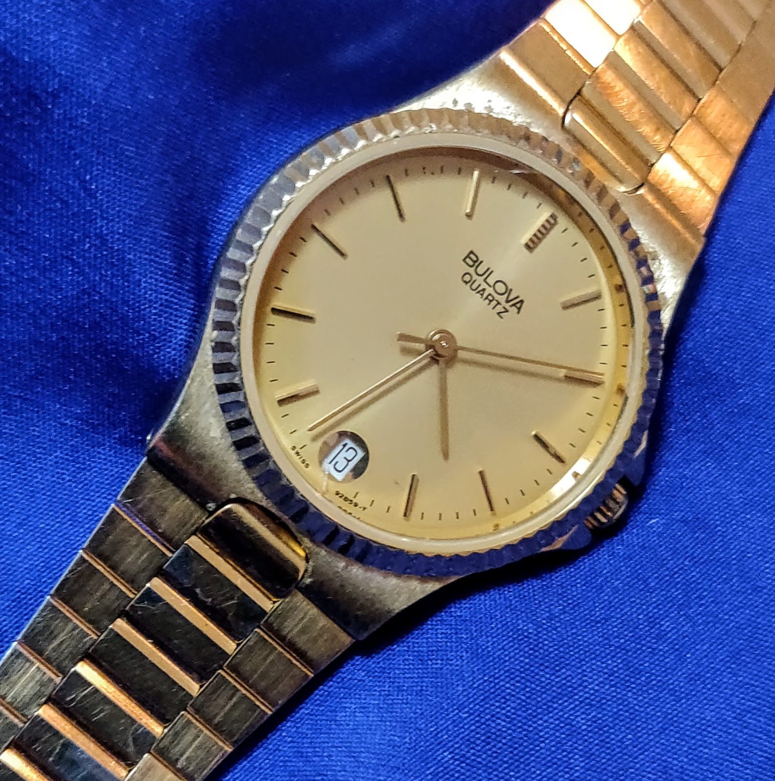 Bulova Vintage Swiss Quartz 1986 ETA 963.115 Collectible Men's Watch