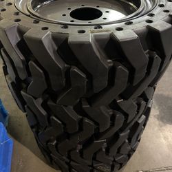 Solid Skid steer Tires 