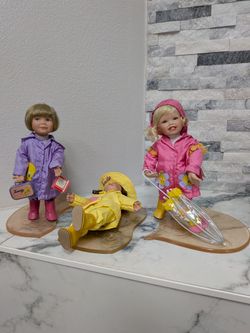 Ashton-Drake Galleries "Rain Go Away" Looney Tunes series