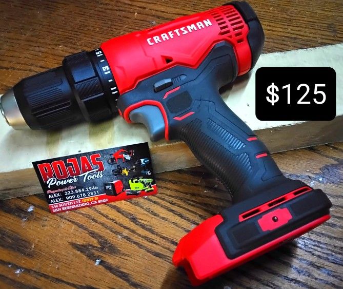 CRAFTSMAN CORDLESS DRILL DRIVER 1/2IN (13MM)