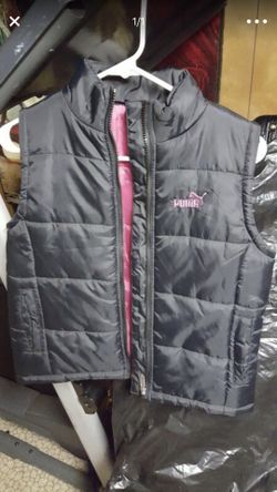 Puma vest girls size large