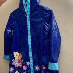 Disney's Frozen Raincoat Size 9/10