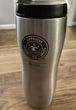 Starbucks Pike Place Stainless Steel Handle Tumbler