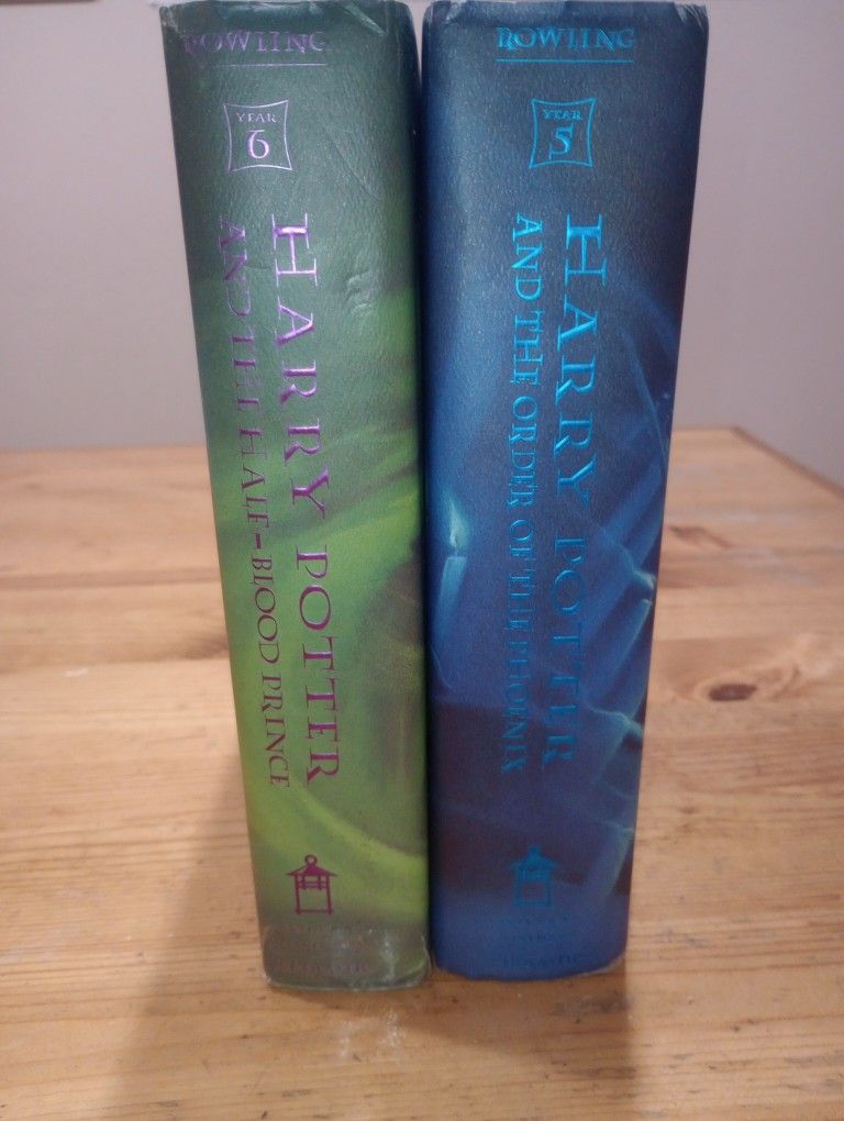 First American Editions Harry Potter Book 5 And 6