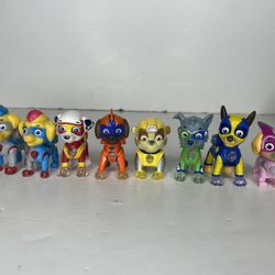 Paw Patrol Mighty Pups Super Paws Lot