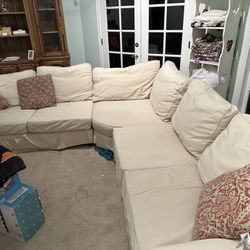 Custom Pottery Barn Sectional