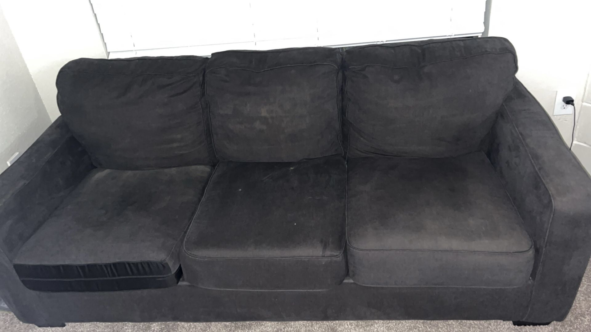 Dark Grey Couch Set