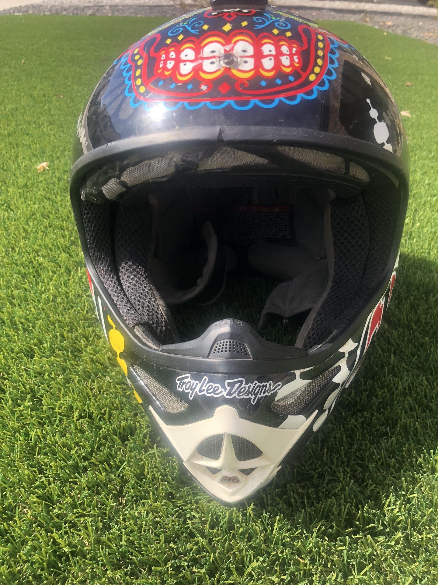 Troy Lee Designs D2 Voodoo Downhill Helmet Black