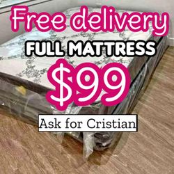 New mattresses  Full mattress  Colchon matrimonial  Colchones nuevos Full beds  Camas full 