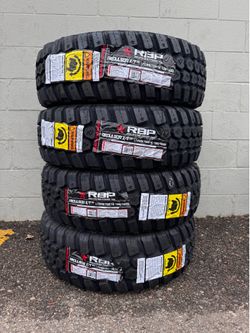 Brand new LT 285 75 16 RBP hybrid tires set of 4