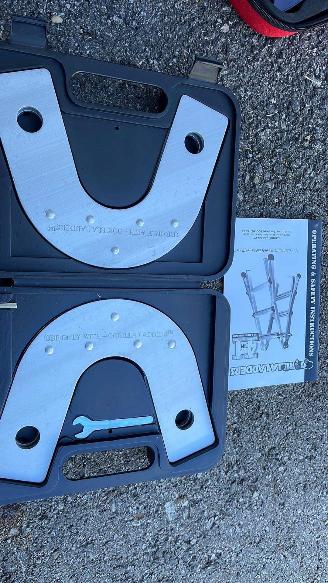 Gorilla Ladder Static Hinge Set