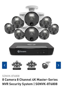 Swann 8 channel 8 cameras security kit 4K BRAND NEW!!!