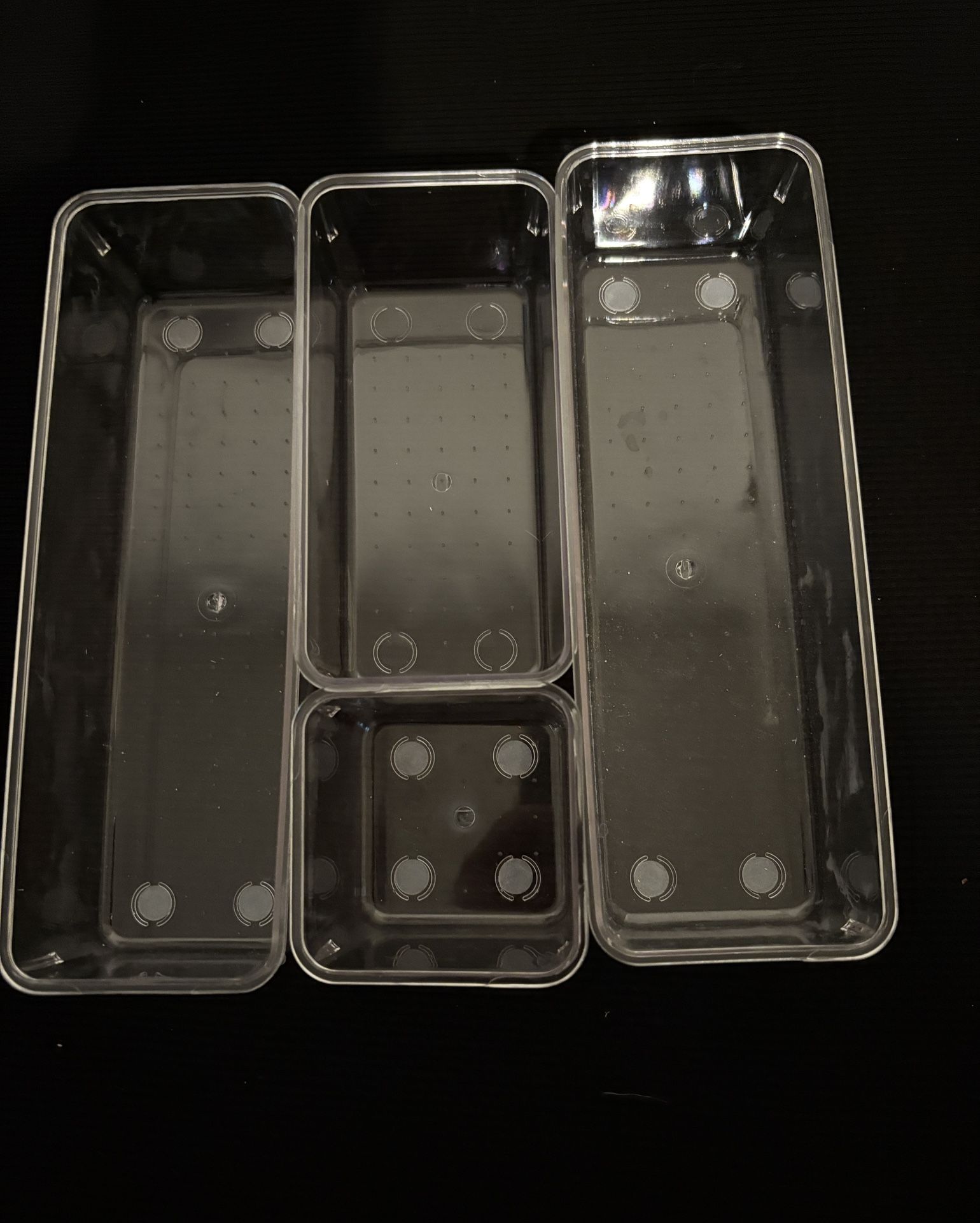 Acrylic Drawer Organizers Set Of 4 Pieces