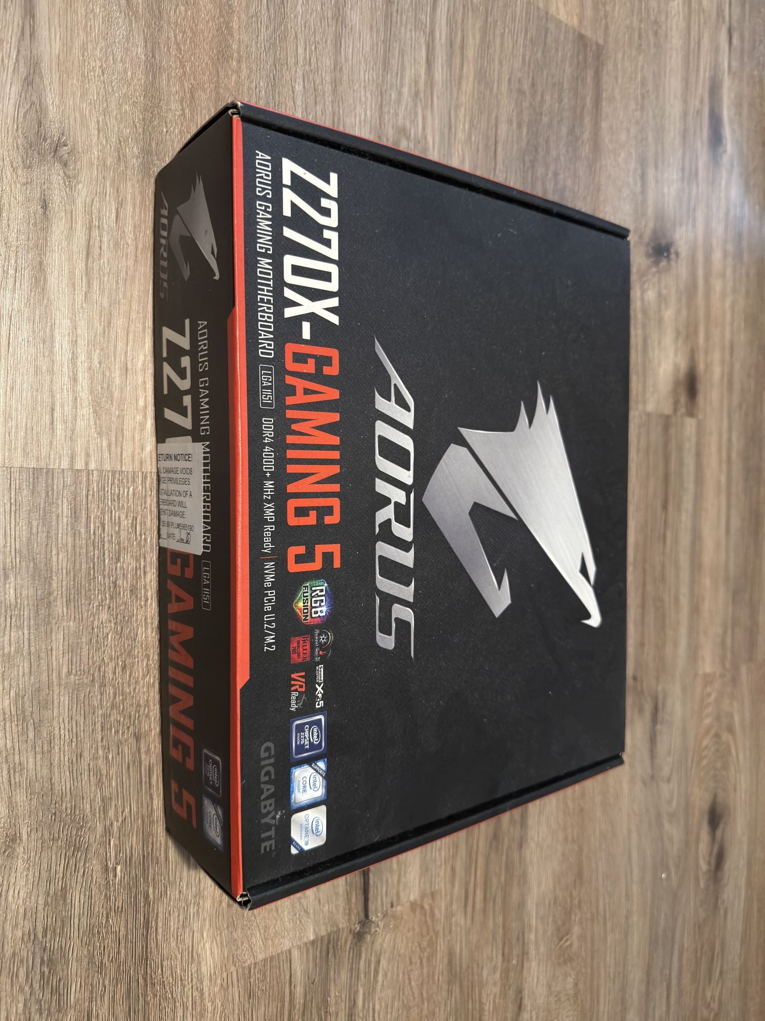 Gigabyte AORUS Z270X-Gaming 5 Motherboard (LGA 1151, ATX)