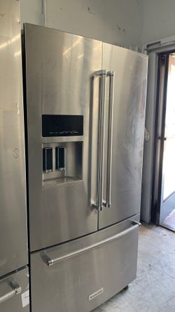Kitchen Aid French Door Stainless Steel Fridge